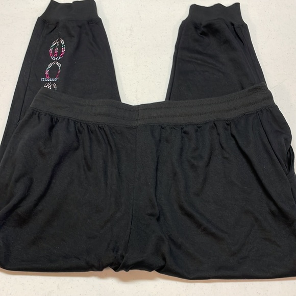 HP! NWT Bebe Sport Black Sweatpants - Picture 7 of 11